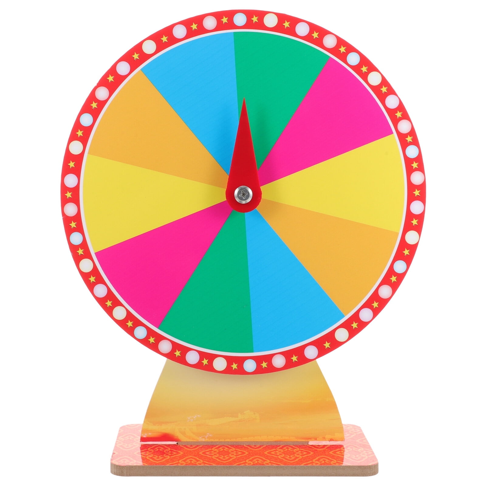 Roulette De Poker Tournante - 25,5 X 25,5 X 4,5 Cm, Jeu De Société Pour Fêtes, Festivals, Soirées - 10
