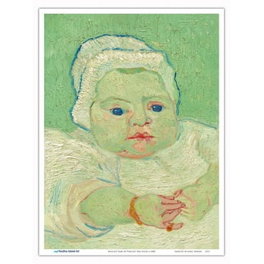 Roulin's Baby - From an Original Color Painting by Vincent Van Gogh c.1888 - Master Art Print (Unframed) 9in x 12in
