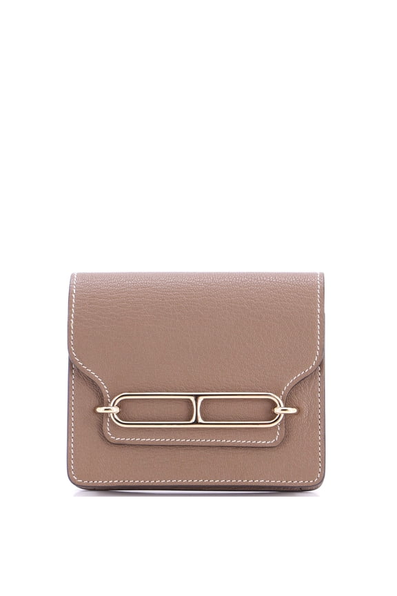 Roulis Slim Wallet Chevre Mysore By Rebag