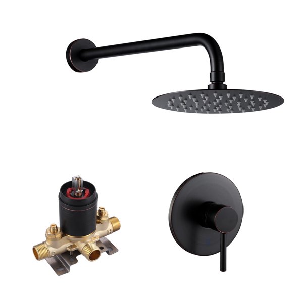 Wowow Shower Faucet, Single Handle 1-Spray Pattern with Brass Construction, 1.8 Gpm