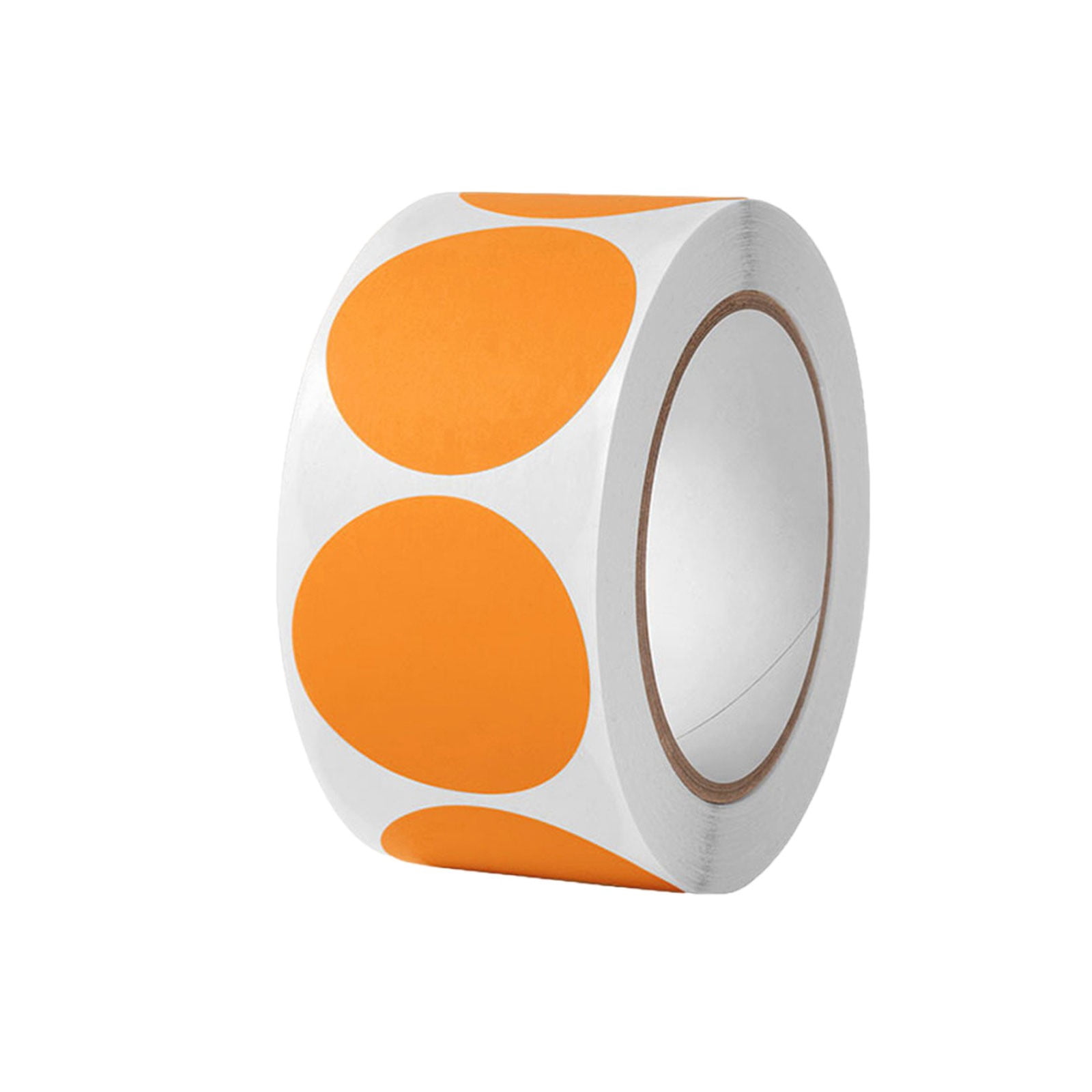 Round Trident Sticker Round 1 inch Sticker Dot Labels Roll, 25mm Writeable Colored Circle ...