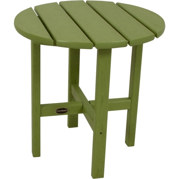 polywood round side table - outdoor