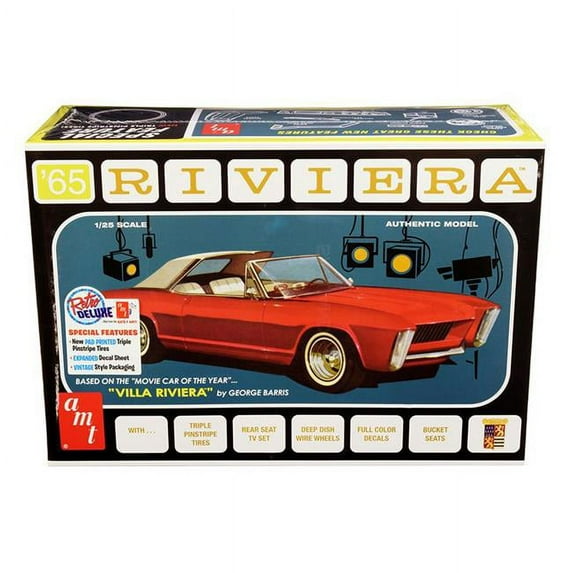 Round 2, LLC 1 25 1965 Buick Riveria George Barris, AMT1121