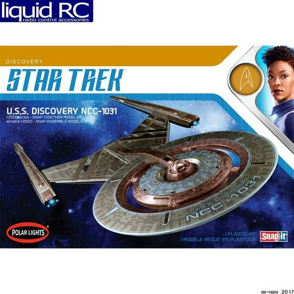 Round 2, LLC. Polar Lights 1/2500 Star Trek Discovery 2T, PLL961M