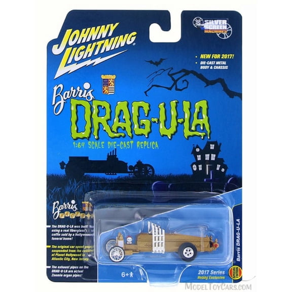 Johnny Lightning Barris Drag-u-la 1/64 Die-cast