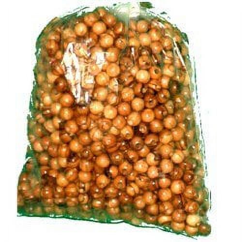 Round 4mm Rosary Beads (1000 Beads Bag) - Dried Olive Wood from Bethlehem