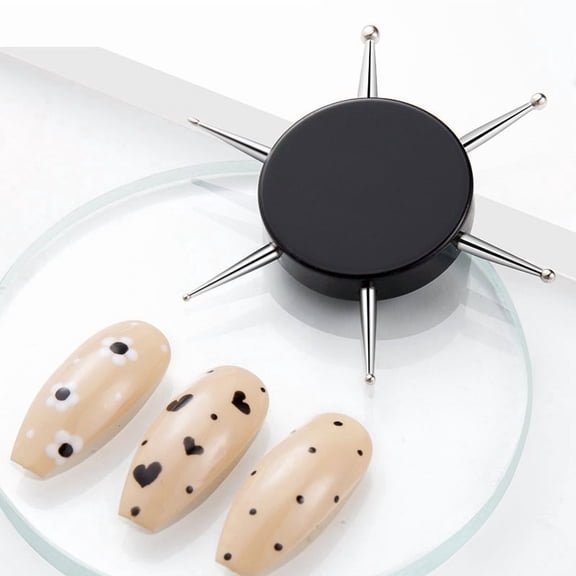Round 6-head Point Pen Diamond Point Flower Multifunctional Brickearth Soft Clay Shaper