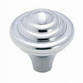 thumbnail image 1 of Round Abstractions Knob - Polished Chrome, 1 of 1