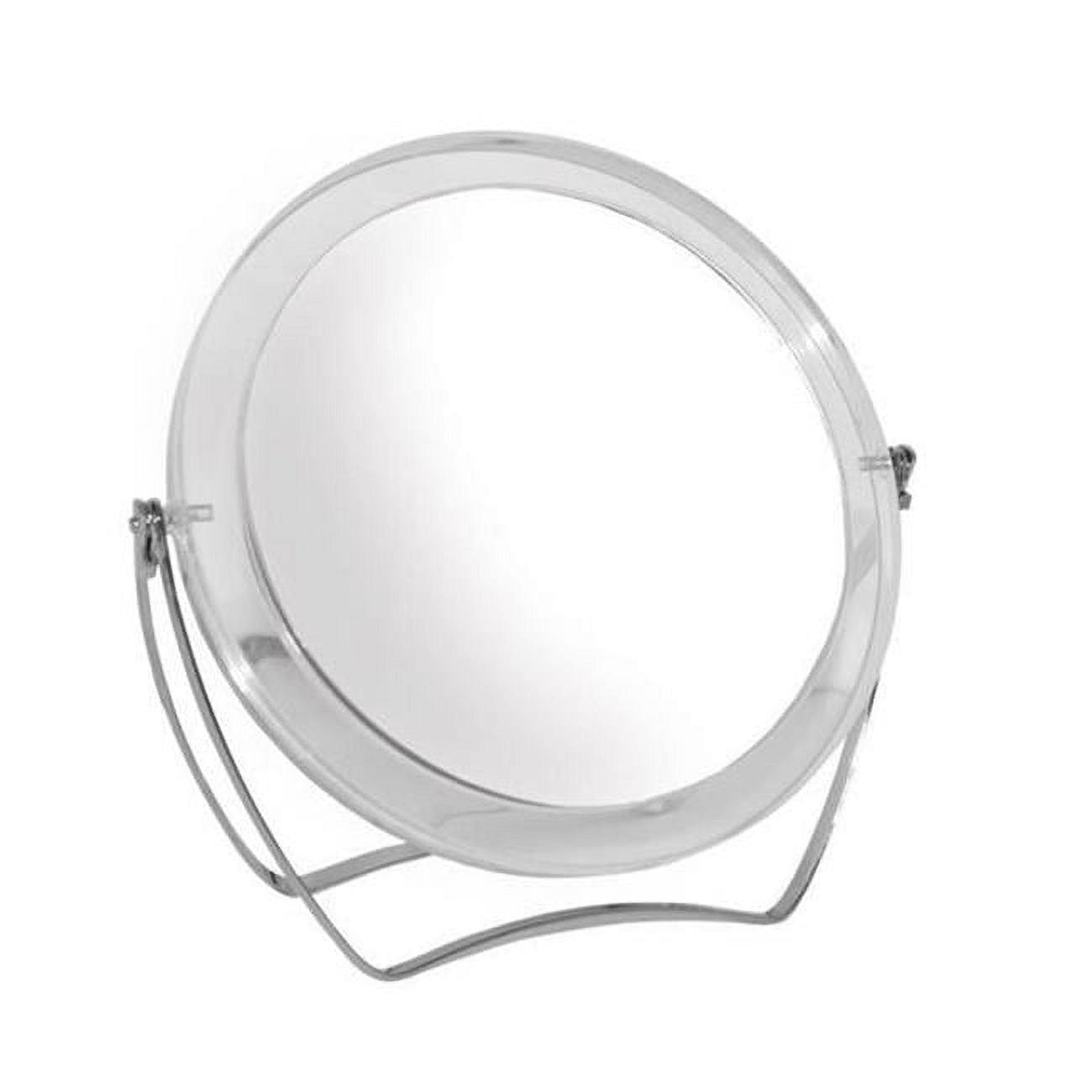 Round Acrylic 10X Stand Mirror