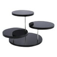 thumbnail image 1 of Round Acrylic Display Riser Stand,Cake Transparent Dessert Rack Wedding Birthday Party Decoration Tools (3 circles,Black), 1 of 6
