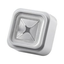 Round Adhesive Push Towel Hooks,Non Perforated Towel Rack,Kitchen Supplies Wipe Plug,Household Plastic Dishwashing Towel Towel Rack,Suitable for Bathrooms and Kitchens,5.0x5.0x2.8 cm,Clear