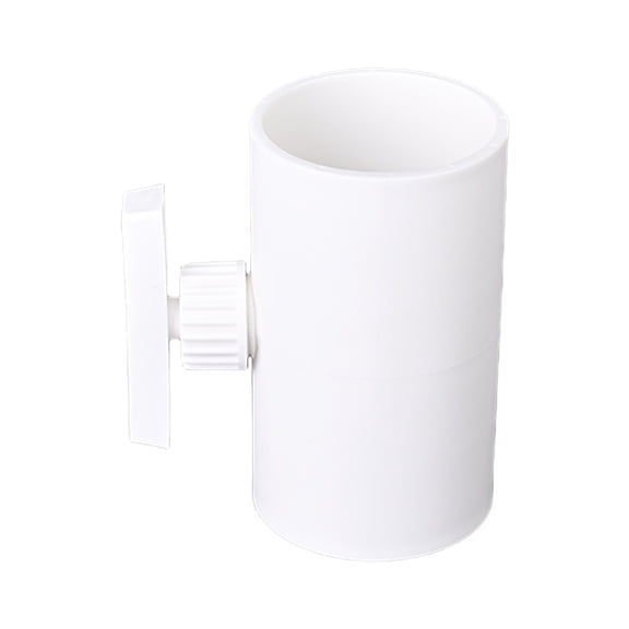 Round Air Stop Check Valves Plastic Manual Control Regulator Valves Easy to Use for Ventilation Duct Applications