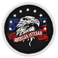 thumbnail image 1 of Round American Veteran Patch, 1 of 3