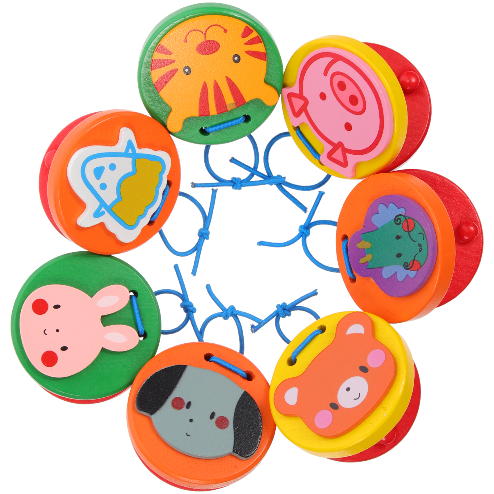 Round Animal Kids Musical Instruments Percussion Baby Toy