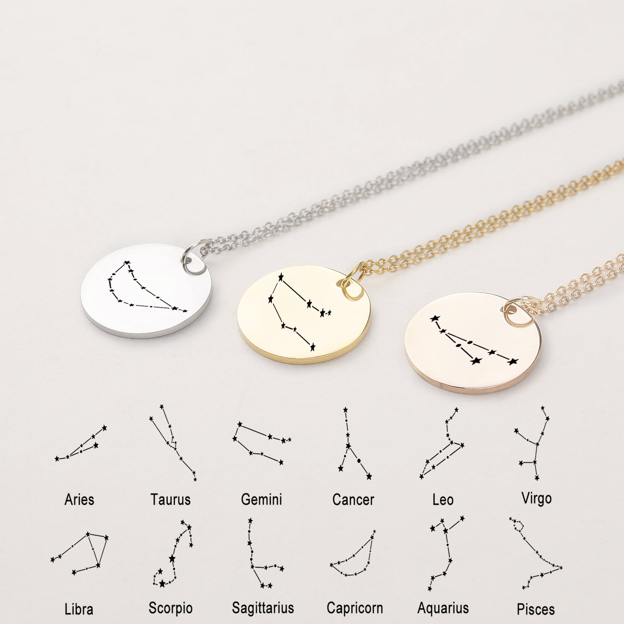 Star Sign Necklace - Gold – Alana Maria Jewellery