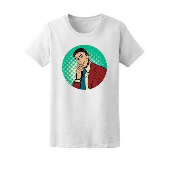 Round Avatar Icon Symbol Comic Tee Men's -Image by Shutterstock