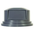 thumbnail image 1 of Round BRUTE Dome Top Lid for 55 gal Waste Containers, 27.25 diameter, Gray, 1 of 4
