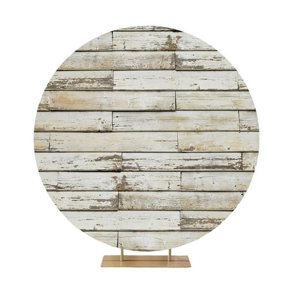 Round Backdrop Cover Durable Circle Photography Background for Stage Performance Portrait Photo Studio Props Banquet Wedding Conference StyleF