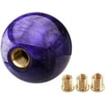 thumbnail image 1 of Round Ball Shift Knob Universal Marble Style Gear Shift Knob 5 6 Speed for Manual Automatic Vehicles with Adapters (Purple), 1 of 12