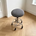 thumbnail image 1 of Round Bar Stool Cover, Elastic Band Secure Cloth Seat Protector for Kitchen Furniture, 1 of 6