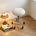 thumbnail image 1 of Round Bar Stool Cover, Elastic Band Secure Cloth Seat Protector for Kitchen Furniture, 1 of 6