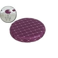 thumbnail image 1 of Round Bar Stool Cover, Elastic Seat Pad, Multicolor Imitation Silk Chair Protector for Kitchen Use, 1 of 5