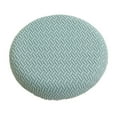thumbnail image 1 of Round Bar Stool Cover with Elastic Band - Anti-Slip Stretch Seat Protector in 6 Colors, Washable Spandex Chair Covers for Kitchen Counter Stools, 1 of 6