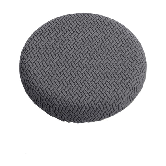 Round Bar Stool Cover with Elastic Fit, Slip-Resistant and Durable for Bar Areas, Easy to Install and Maintain