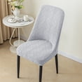 thumbnail image 1 of Round Bar Stool Covers, Anti-Slip Seat Cover with Elastic Bands for Secure Fit, Sturdy Nylon Spandex Material, Easy to Clean, Fits Most Round Stools, 1 of 6