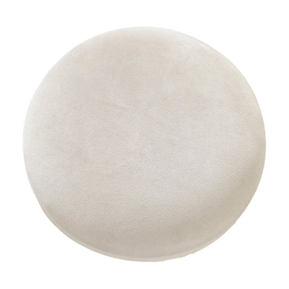 Round Bar Stool Covers with Linen Textured Elastic Fabric Slipcover for Swivel Rolling Stool Seat Cushion Protector, Fits 11.81-14.96 Inch Diameter, Stretch Chair Cover for Home Salon Office