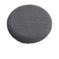thumbnail image 1 of Round Bar Stool Covers Non Slip Elastic Seat Covers for Kitchen Dining Stools Durable Nylon Spandex Stretchable Washable Home Decor, 1 of 6