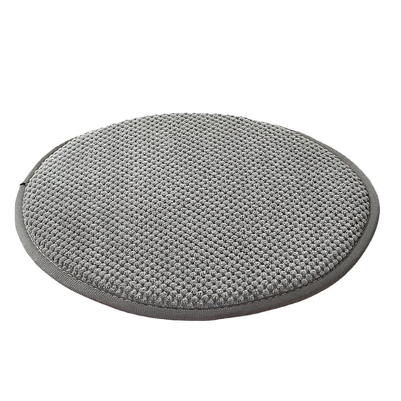 Round Bar Stool Cushions Round Stool Chair Cushions for Kitchen Dining Seat Pads with Ties Non Slip Cushions Pad for High Stool Chairs Bistro Bar Seat,Round Chair Cushions,Round Outdoor Deep Gray