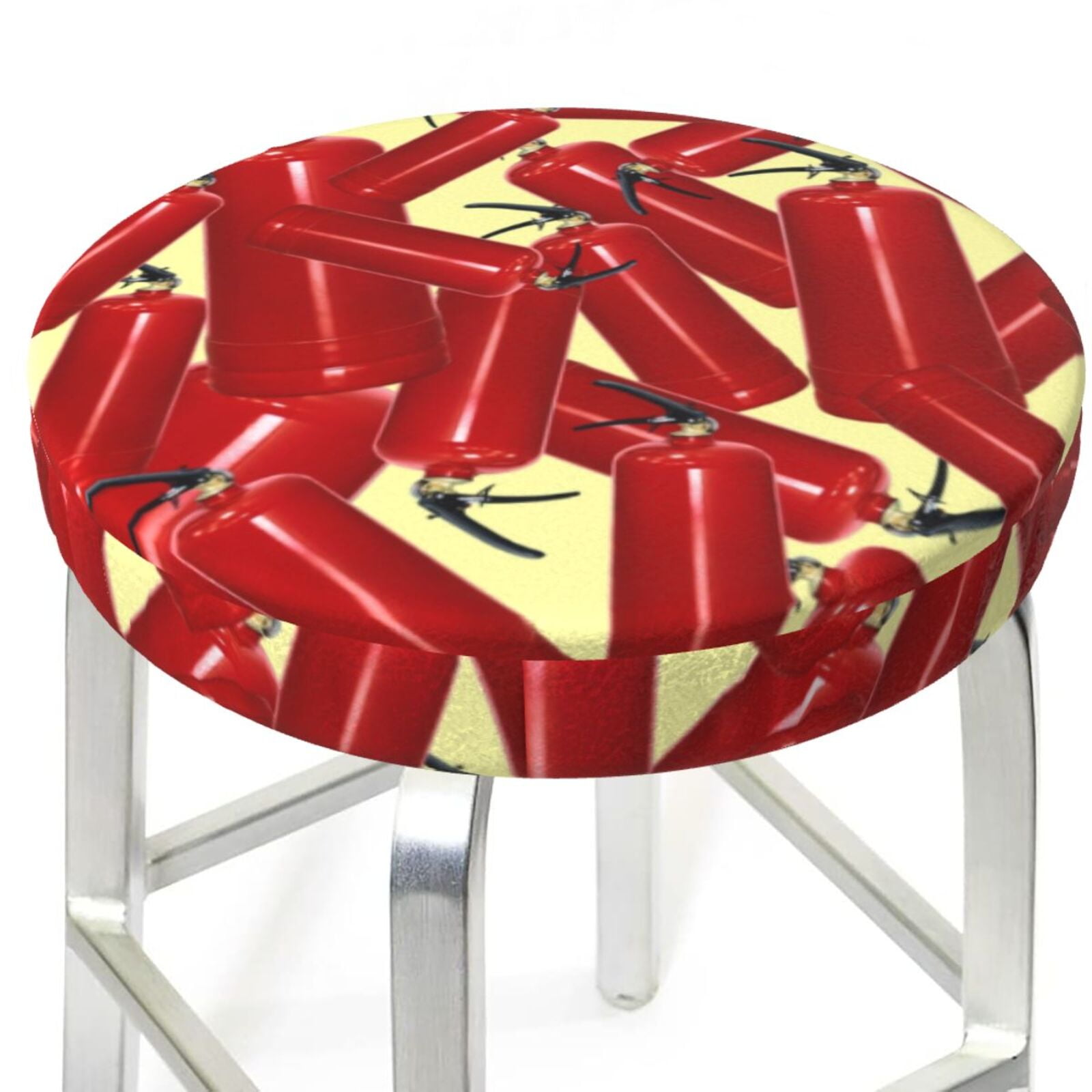 Round Bar Stool Seat Covers, Fire Extinguisher Elastic Round Chair ...