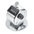 thumbnail image 1 of Round Base Hand Tally Counter 4 Digit Tally Counter Mechanic Palm Click Counter, 1 of 5