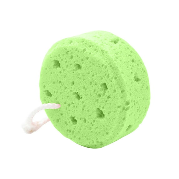 Bath Sponge, Seaweed Bath Sponge, Round Honeycomb Foam Sponge For Children And Adults, Soft Comfortable Absorbent Spa Quality Bathing Accessory