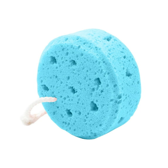 Bath Sponge, Seaweed Bath Sponge, Round Honeycomb Foam Sponge For Children And Adults, Soft Comfortable Absorbent Spa Quality Bathing Accessory
