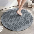thumbnail image 1 of Round Bathroom Slip-Proof Shower Mat, Waterproof Floor Mats, Anti-Slip Bathtub Mats for Safe and Comfortable Bathing, 1 of 6