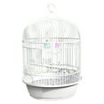 thumbnail image 1 of Portable Small Bird Cage for Birds Round Design Travel Cage for Lovebirds and Conures Bird Accessories for Indoor and Outdoor Use, 1 of 7