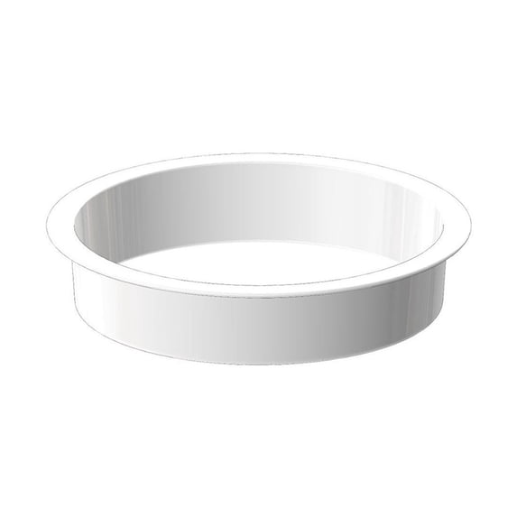 Round Bird Feeder Bowl Wild Birds Seed Feeder Tray Bird Bath Water Bowl For Outdoor Indoor(White-17Cm)