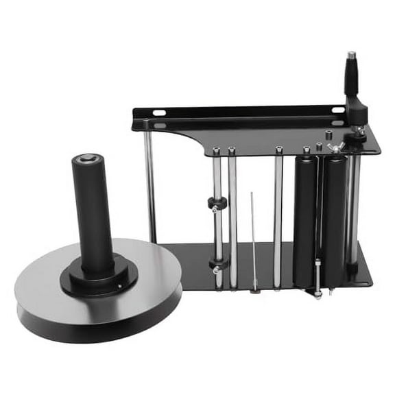 Round Bottle Labeling Machine, MT-30 Manual Labeling Machine Semi Automatic Label with Handle for 0.79''-4.72'' Bottles Diameter