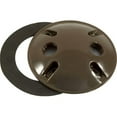 thumbnail image 1 of Round Box Cover with Two 0.5 in. Hole, Bronze, 1 of 1