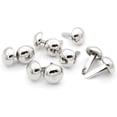 thumbnail image 1 of CRAFTME STUDIO Round Brads Purse Feet Handbag Nailhead Spike Prong Studs, 50 PCS 20 mm (13/16 Inch) (Silver), 1 of 6