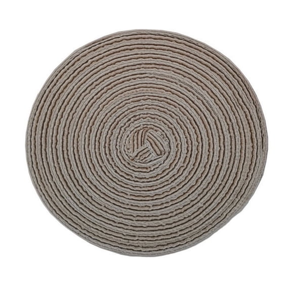 Round Braided Placemats Round Table Mats for Dining Tables Woven Place Mats 7 inch Washable