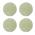 thumbnail image 1 of Round Braided Placemats Set of 4 Circle Place Mats Kitchen Table Mats for Dining Table Wedding Party, 1 of 8