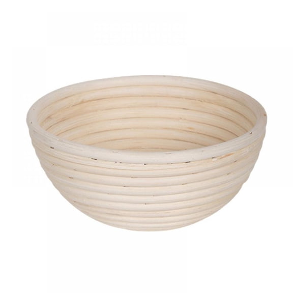 Round Bread-Banneton-Proofing-Rising-Basket Rattan Brotform Bread Dough Set for Home Bakers