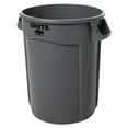 thumbnail image 1 of Round Brute Office Waste Bin, Plastic, 32 gal, Gray | Bundle of 2 Each, 1 of 5