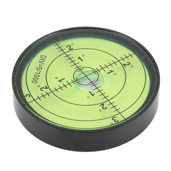 Round Bubble Level, Circular Bubble Level Long Service Life  For Machinery For  Instruments For Printers