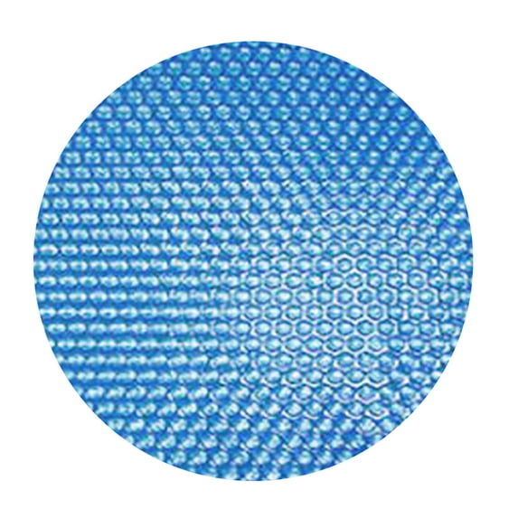 Round Bubble Pool Solar Cover, Heat Insulating Dustproof Swimming Pool Blanket for Above Ground Inflatable Pool