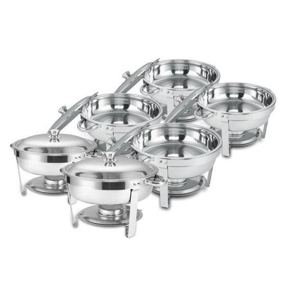 Round Buffet Storage Cabinet with 6 Pack, Outdoor for Outdoor