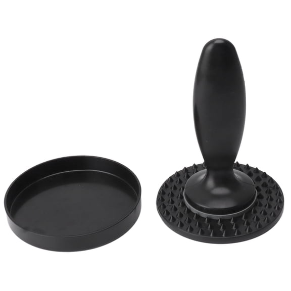 Round Burger Press Manual Meat and Veggie Patty Maker for BBQ, Camping and Kitchen